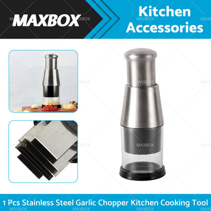 Pressed Garlic Chopper Stainless steel 304 Garlic Masher Minced Garlic Crusher
